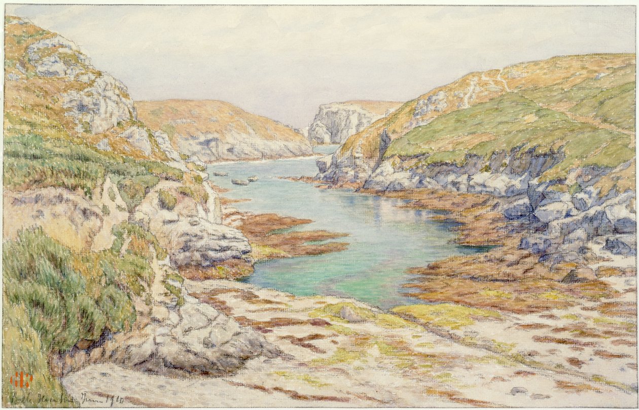 Sterhouen [Stêr-Ouen]. Belle-Isle-en-mer de Henri Rivière