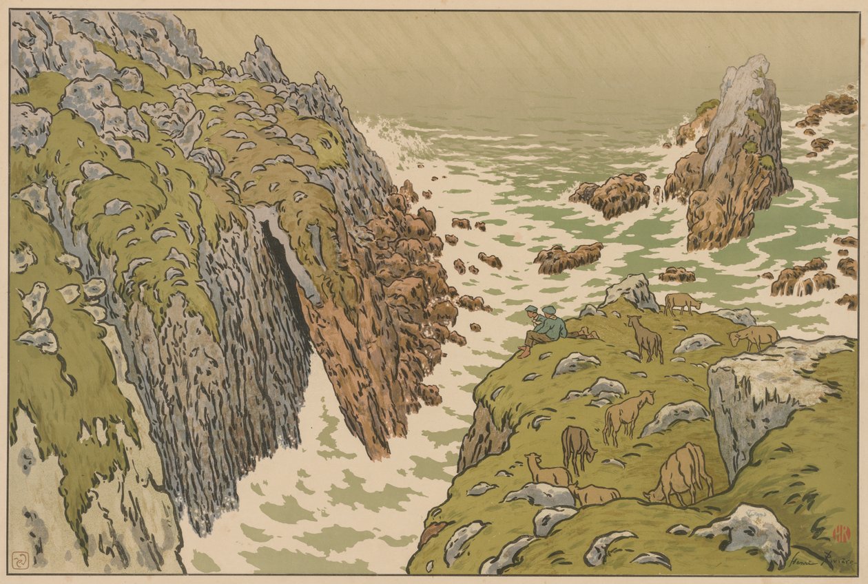 Aspectos da Natureza: O Penhasco de Henri Rivière