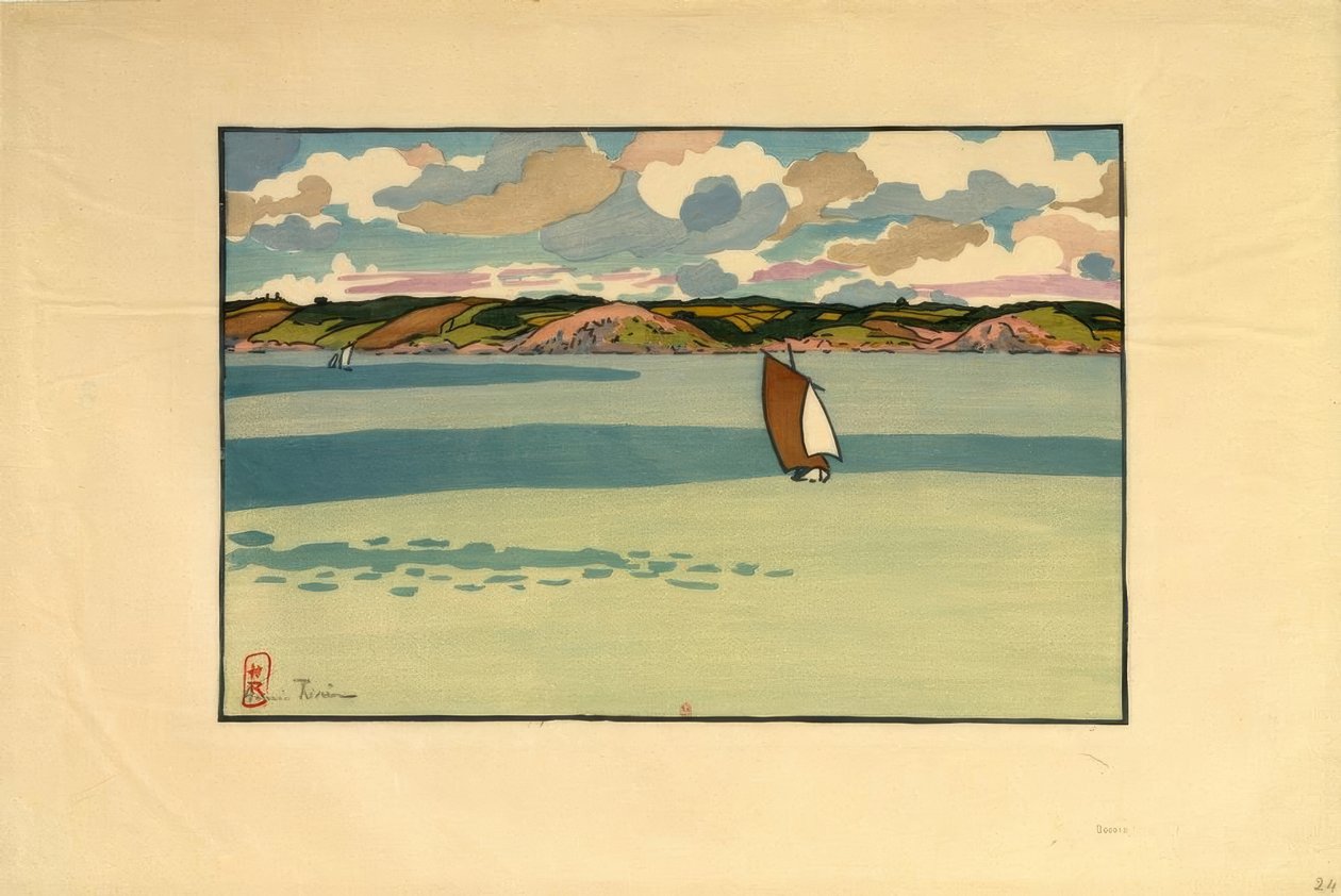 paisagem de Henri Rivière