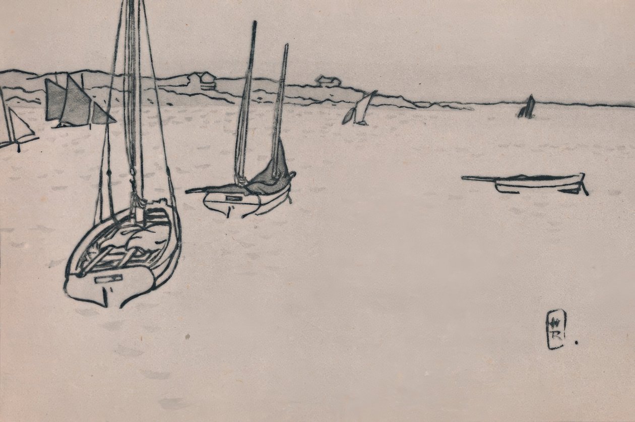 paisagem de Henri Rivière