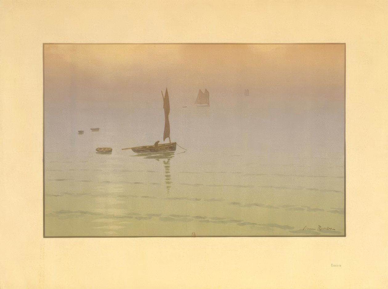 paisagem de Henri Rivière