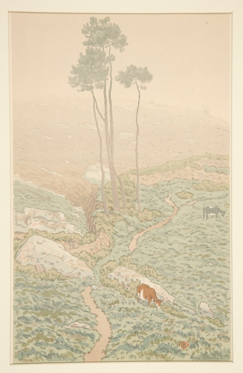 Brune Matinale, de La Feerie des Heures de Henri Rivière