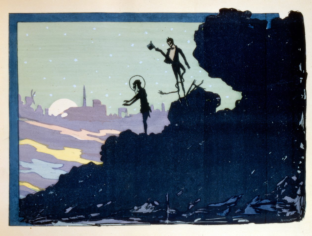 paisagem de Henri Rivière