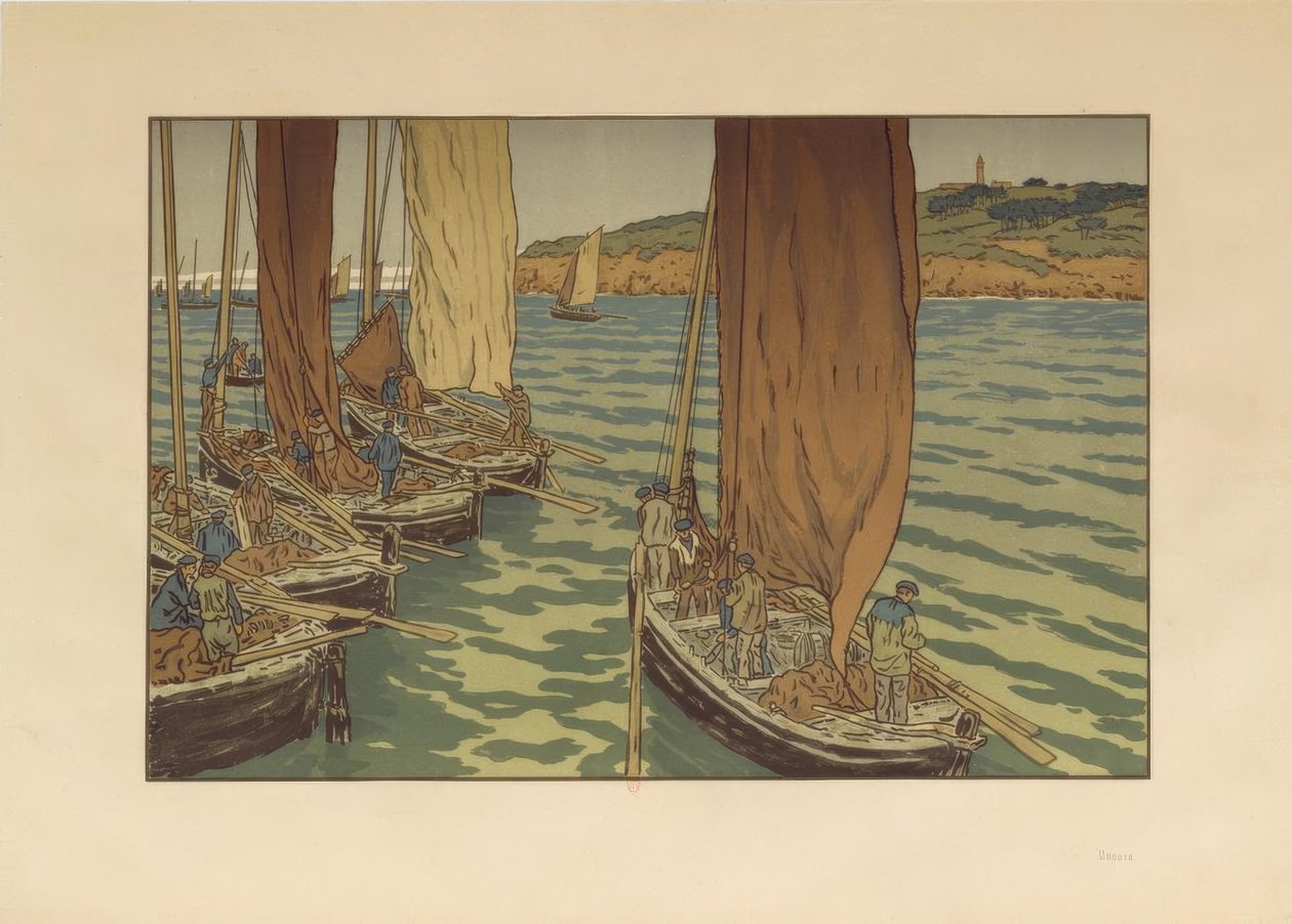 paisagem de Henri Rivière
