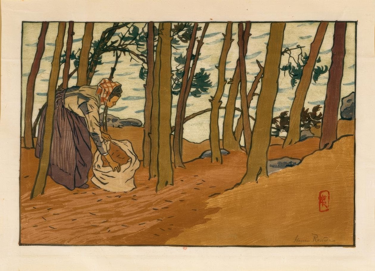 paisagem de Henri Rivière
