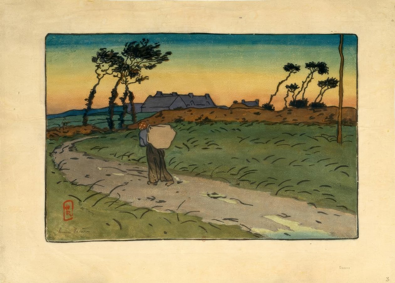 paisagem de Henri Rivière