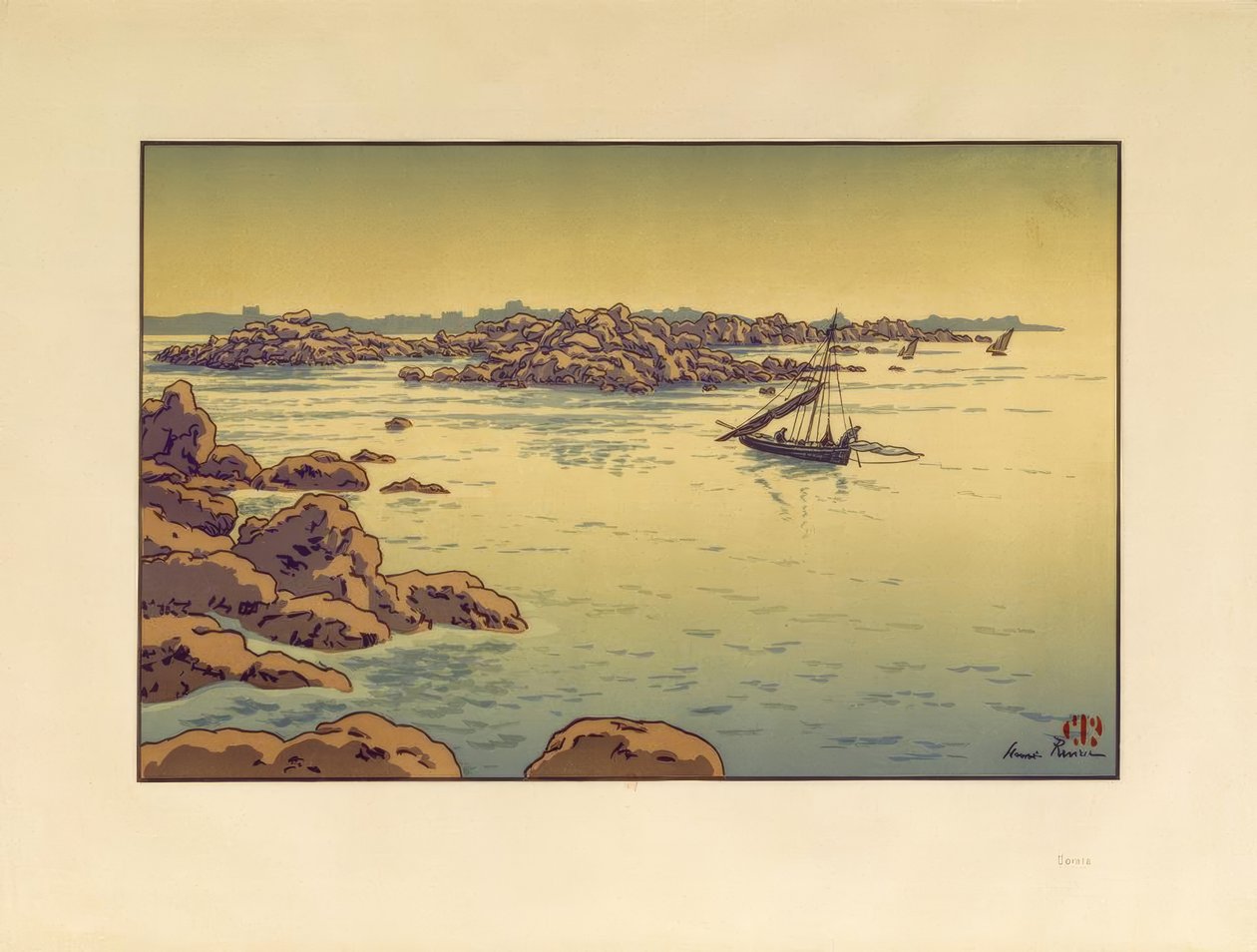 paisagem de Henri Rivière