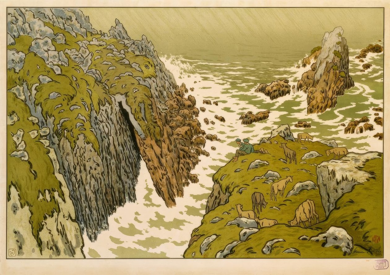 O penhasco de Henri Rivière