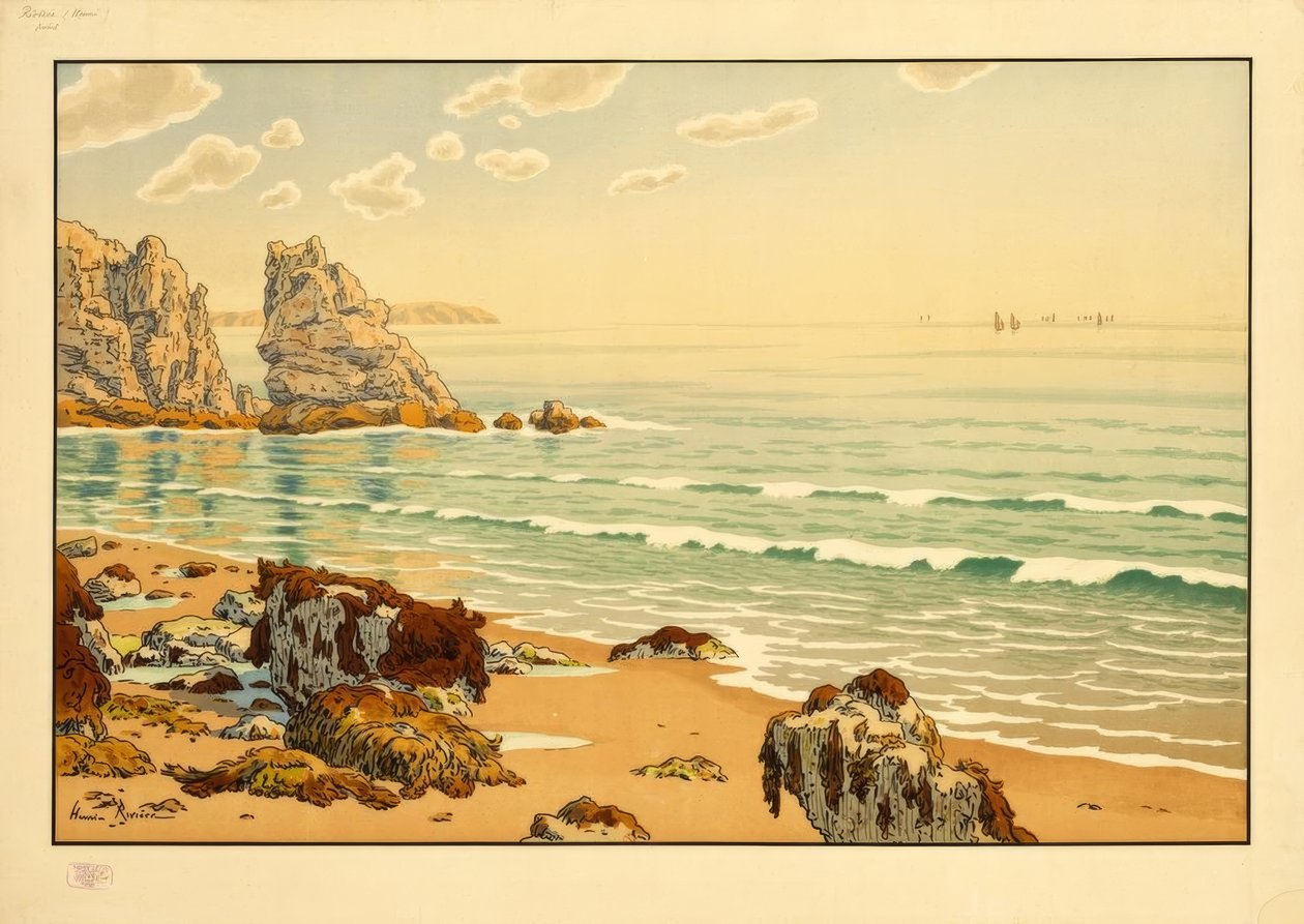 paisagem de Henri Rivière