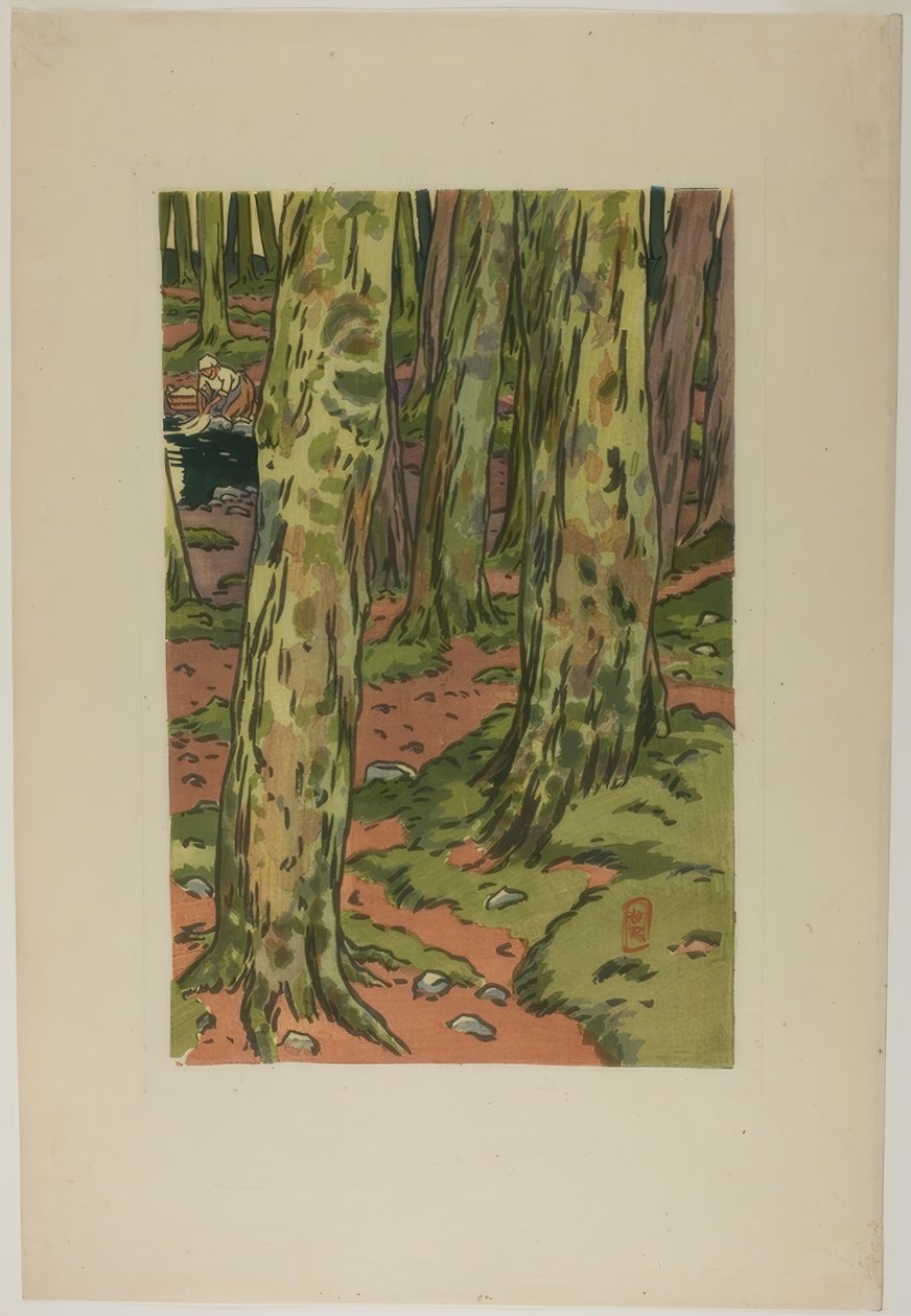 paisagem de Henri Rivière