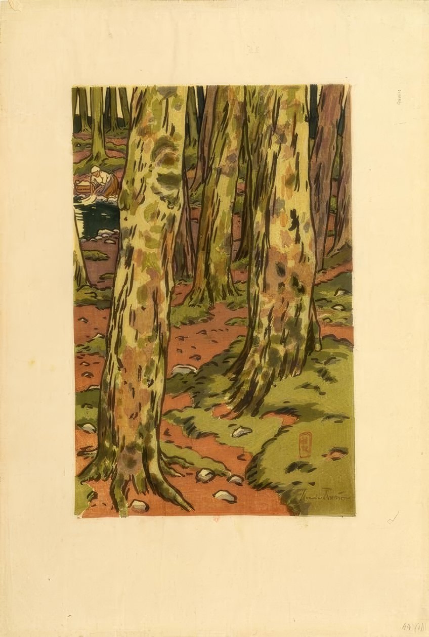 paisagem de Henri Rivière