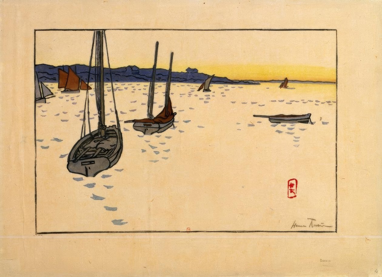 paisagem de Henri Rivière