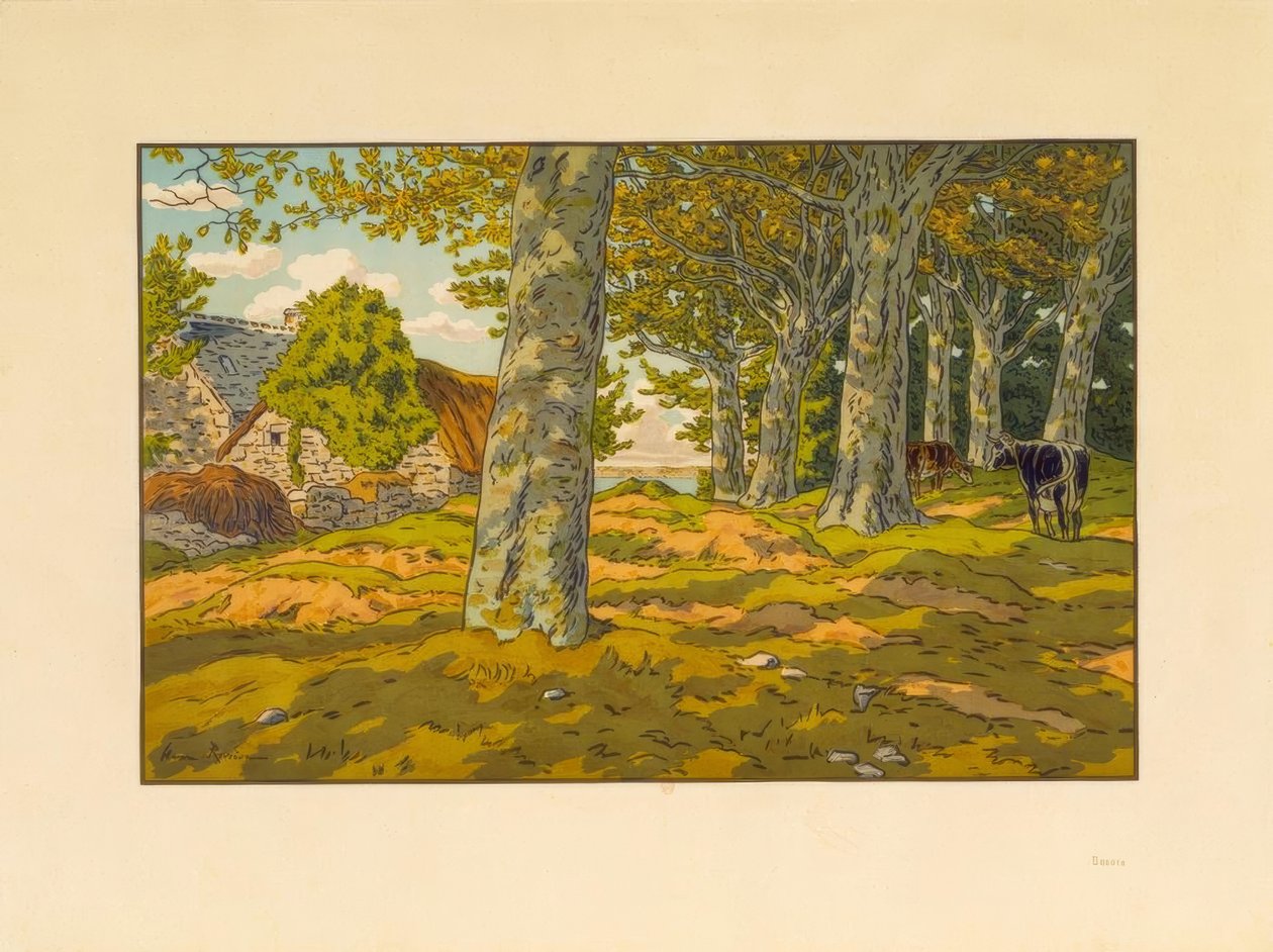 paisagem de Henri Rivière