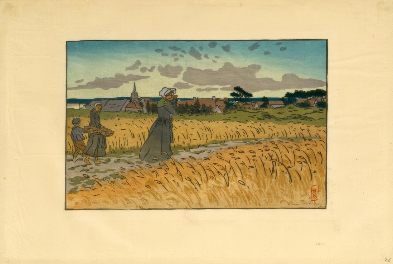 paisagem de Henri Rivière