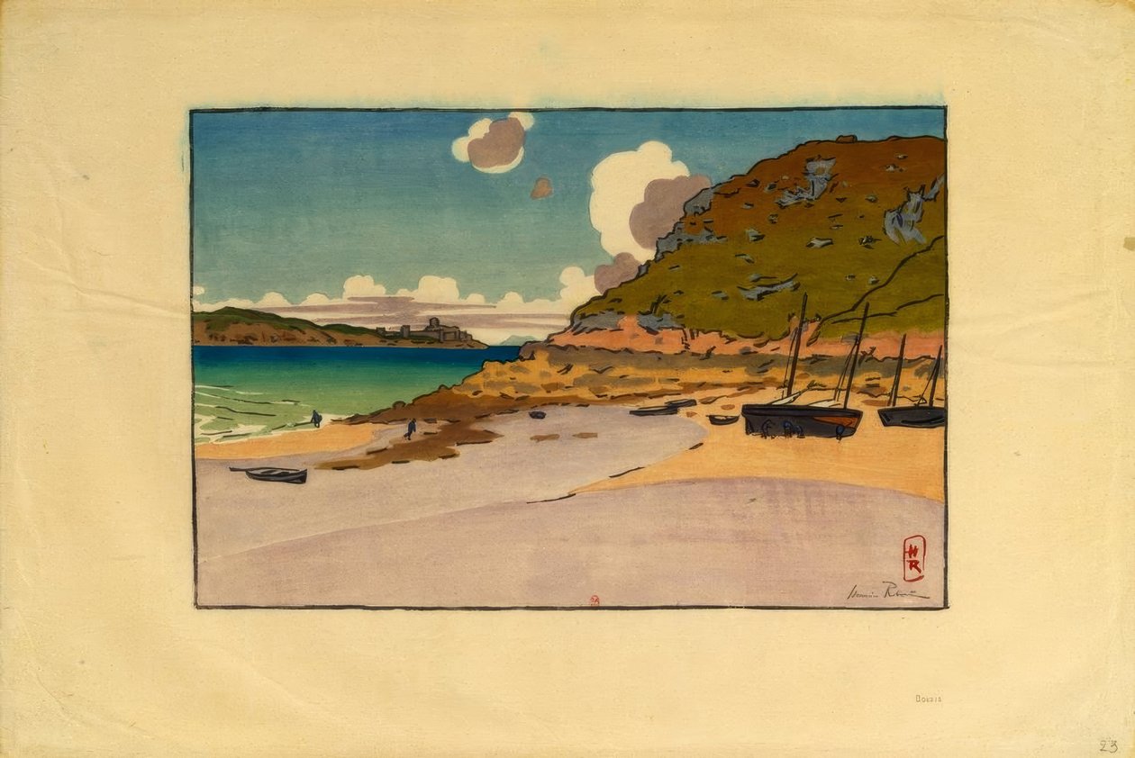 paisagem de Henri Rivière