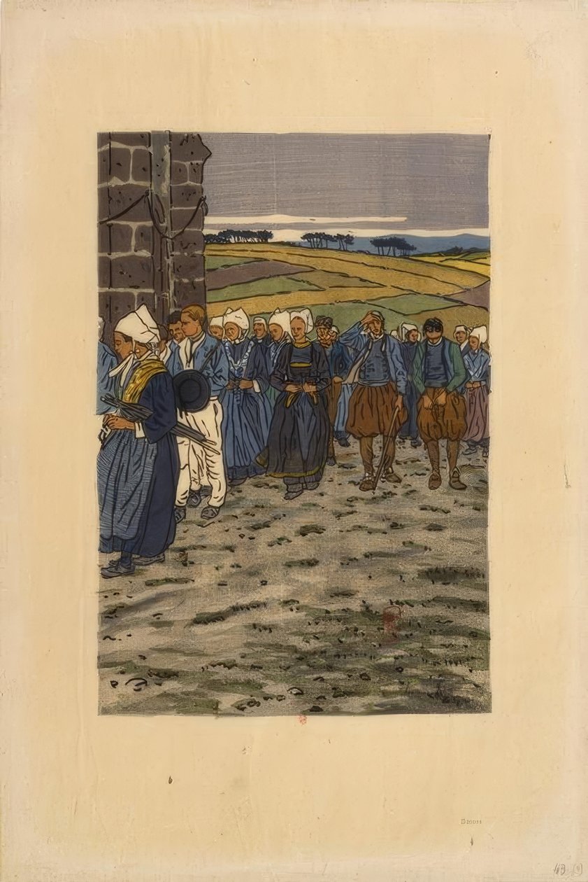 paisagem de Henri Rivière