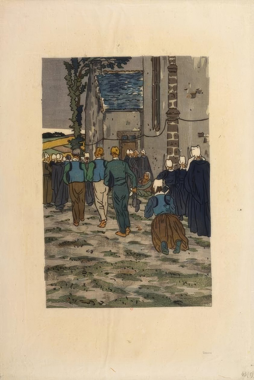 paisagem de Henri Rivière