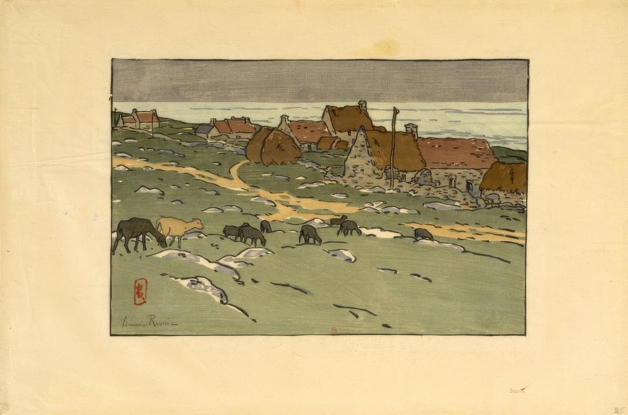 paisagem de Henri Rivière