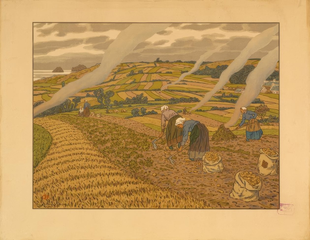 paisagem de Henri Rivière