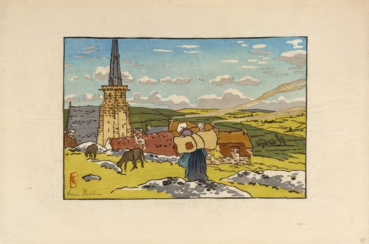 paisagem de Henri Rivière