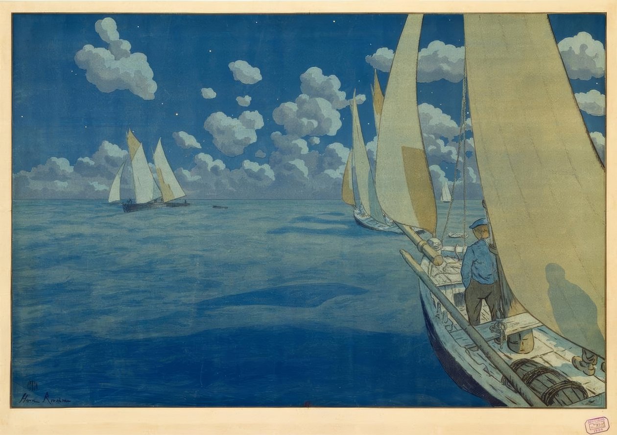 paisagem de Henri Rivière