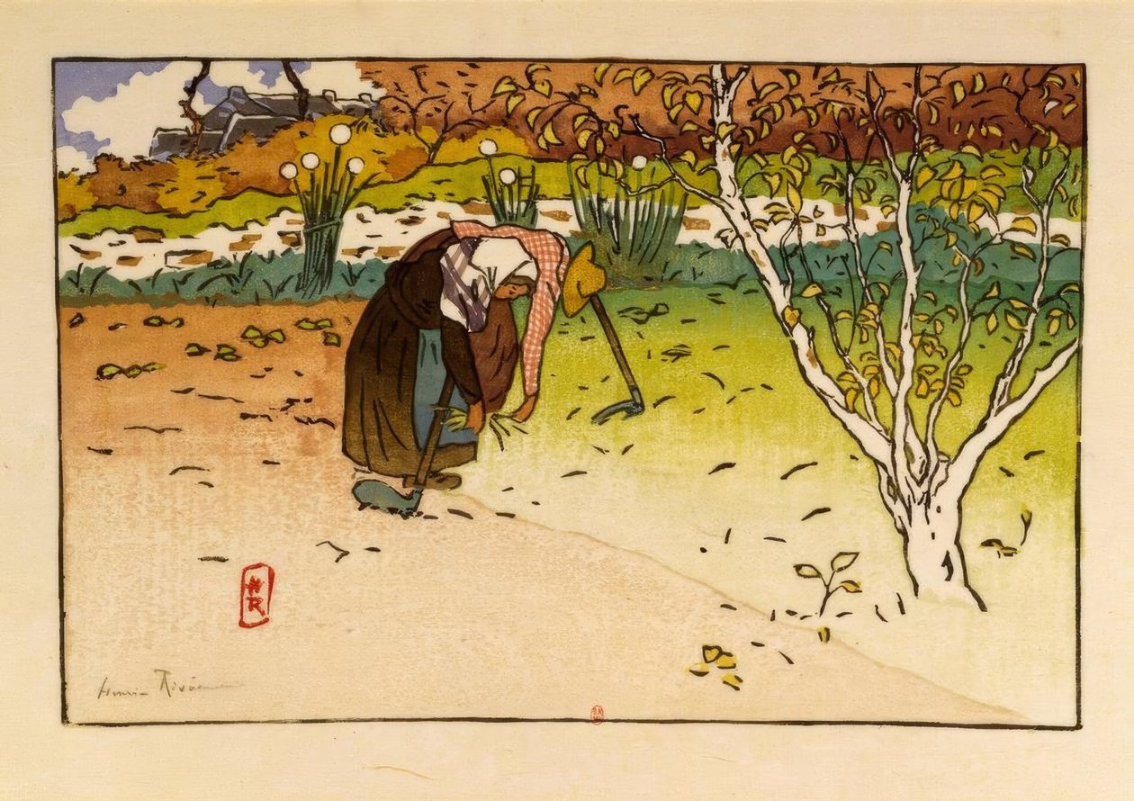 Horta em Ville-Hue (Saint-Briac) de Henri Rivière