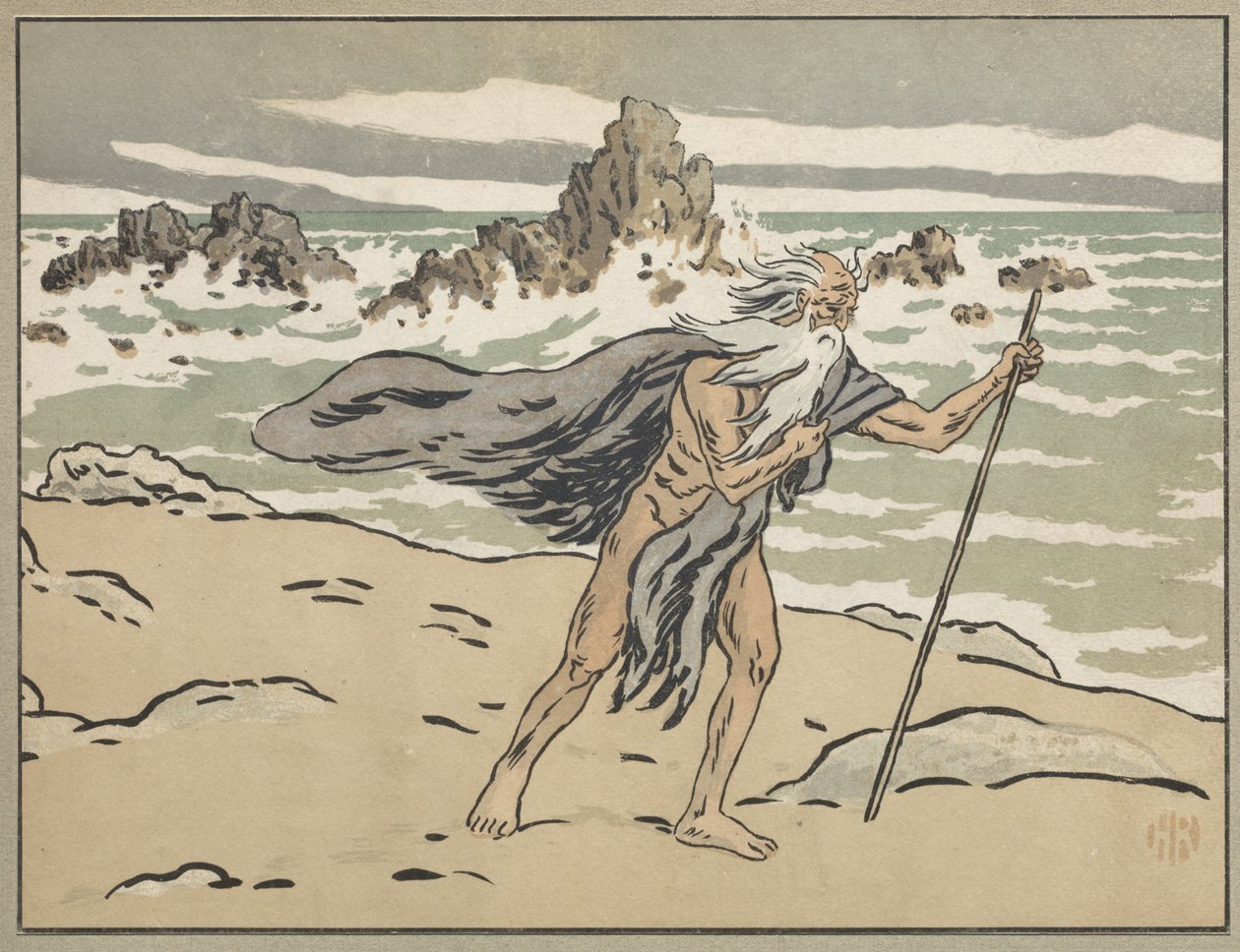 O Judeu Errante: Capa de Henri Rivière