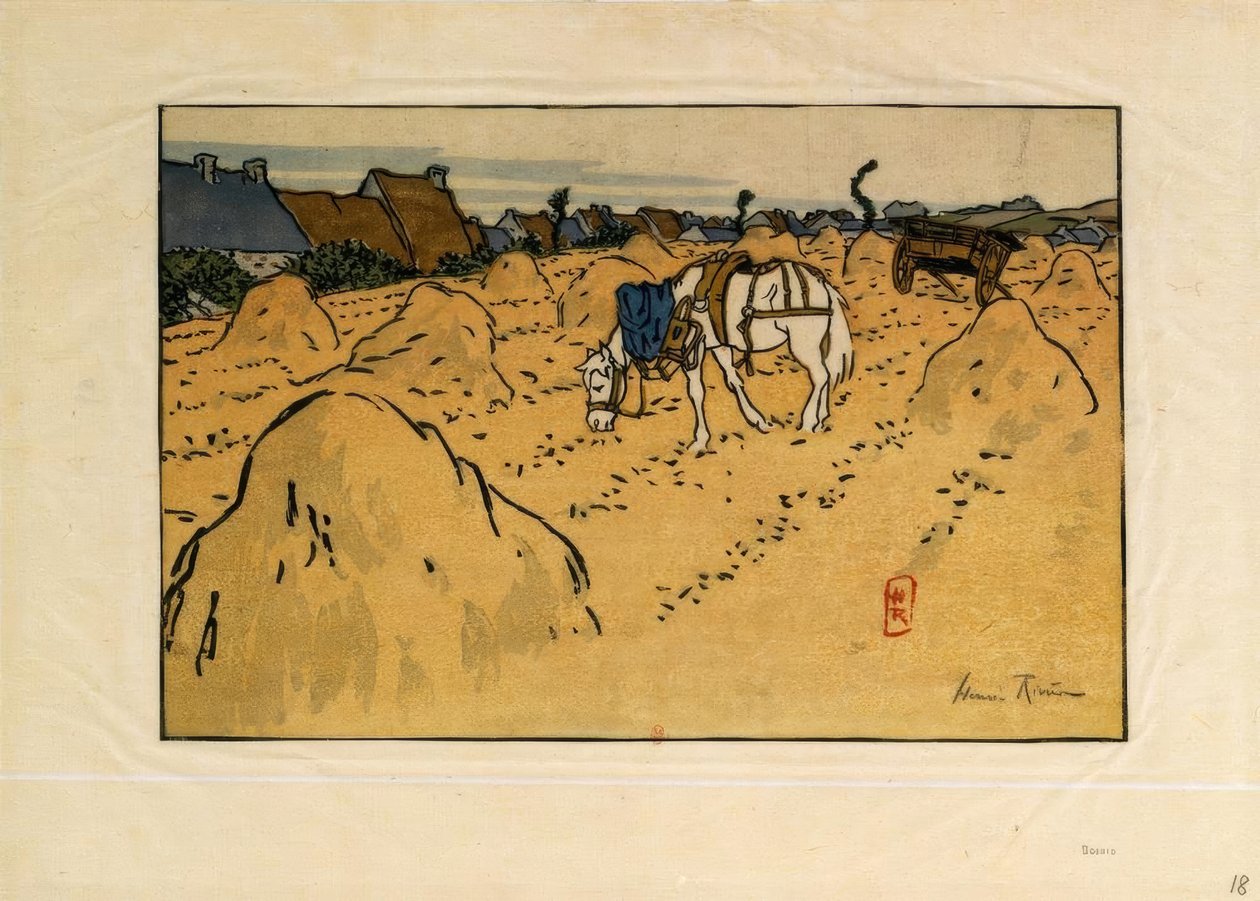 paisagem de Henri Rivière