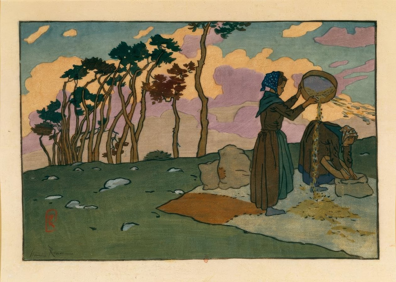 paisagem de Henri Rivière