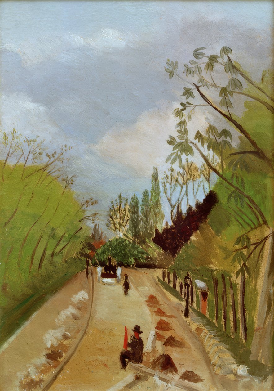 Esboço, Avenida do Observatório de Henri Rousseau