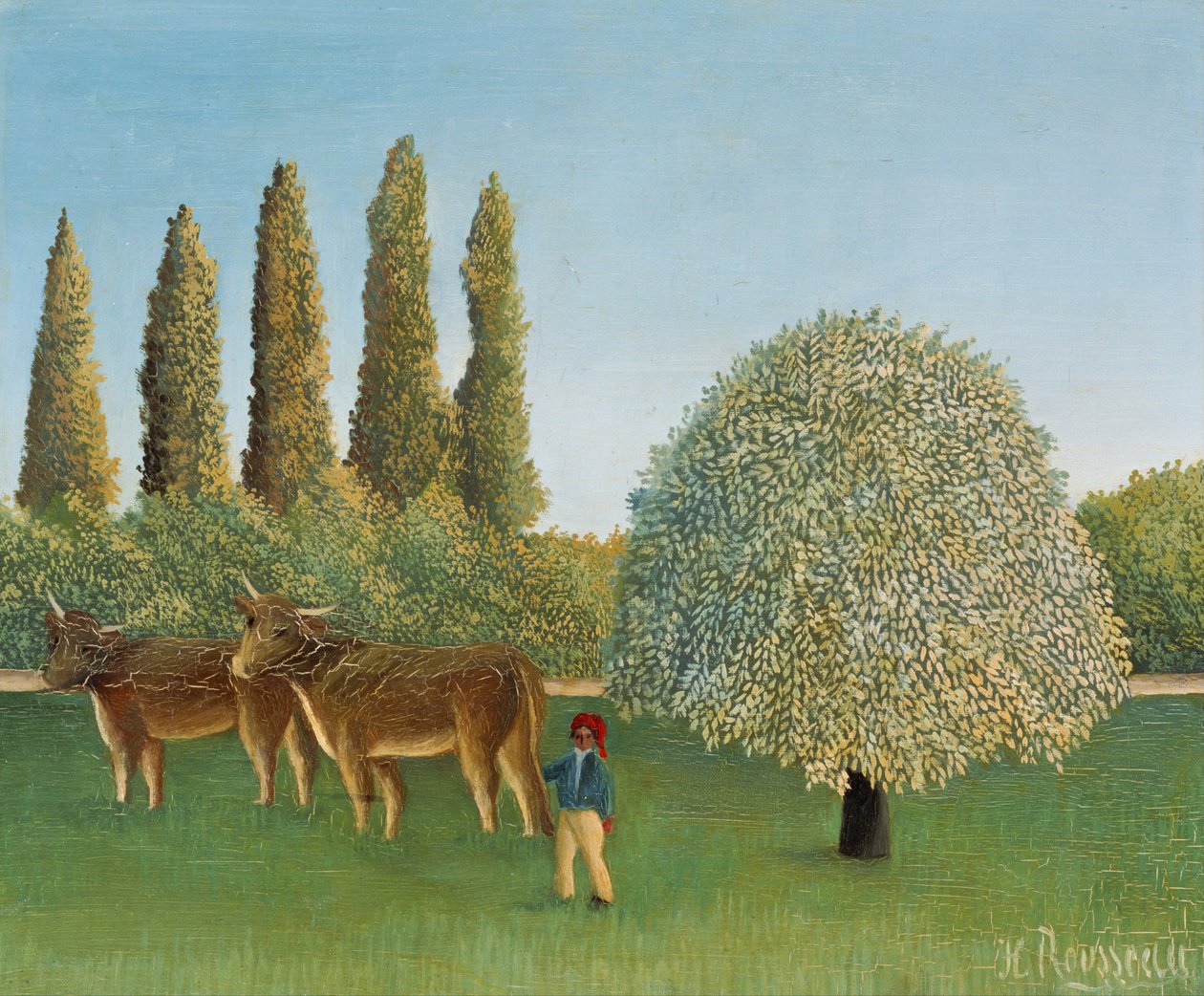 Meadowland The Pasture de Henri Rousseau