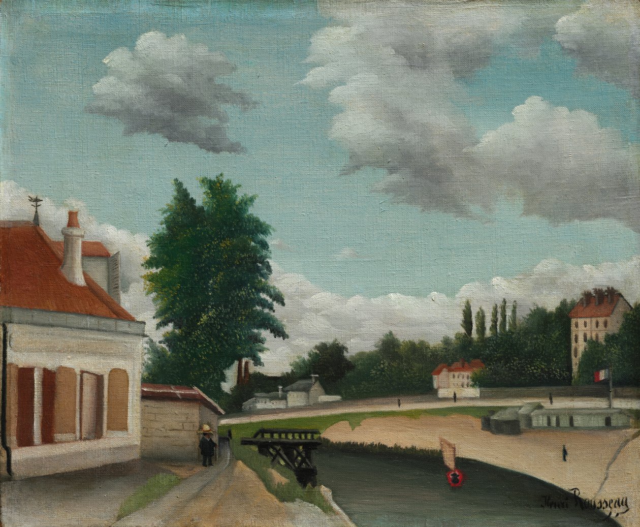 Arredores de Paris de Henri Rousseau
