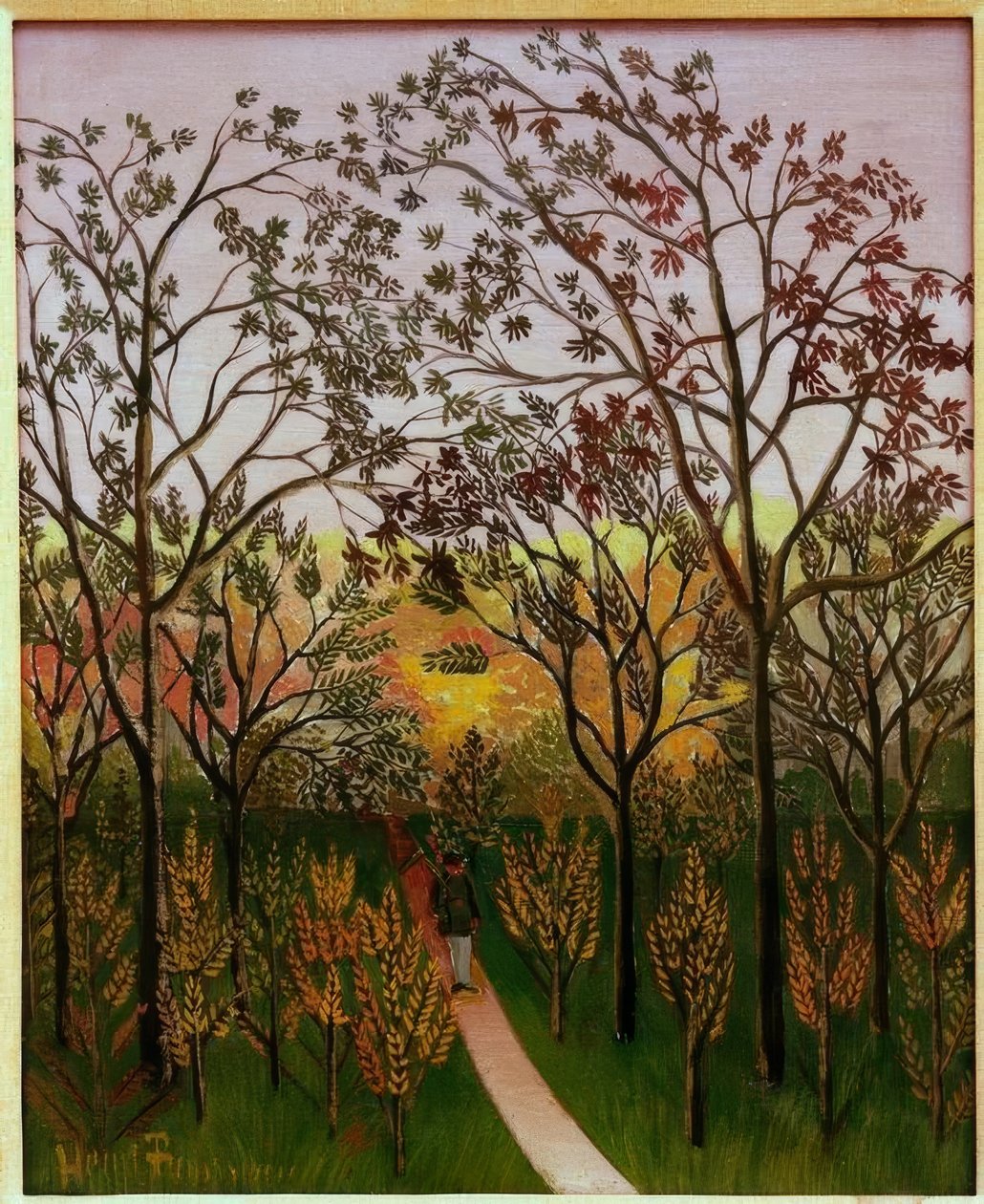 Um canto do planalto de Bellevue de Henri Rousseau