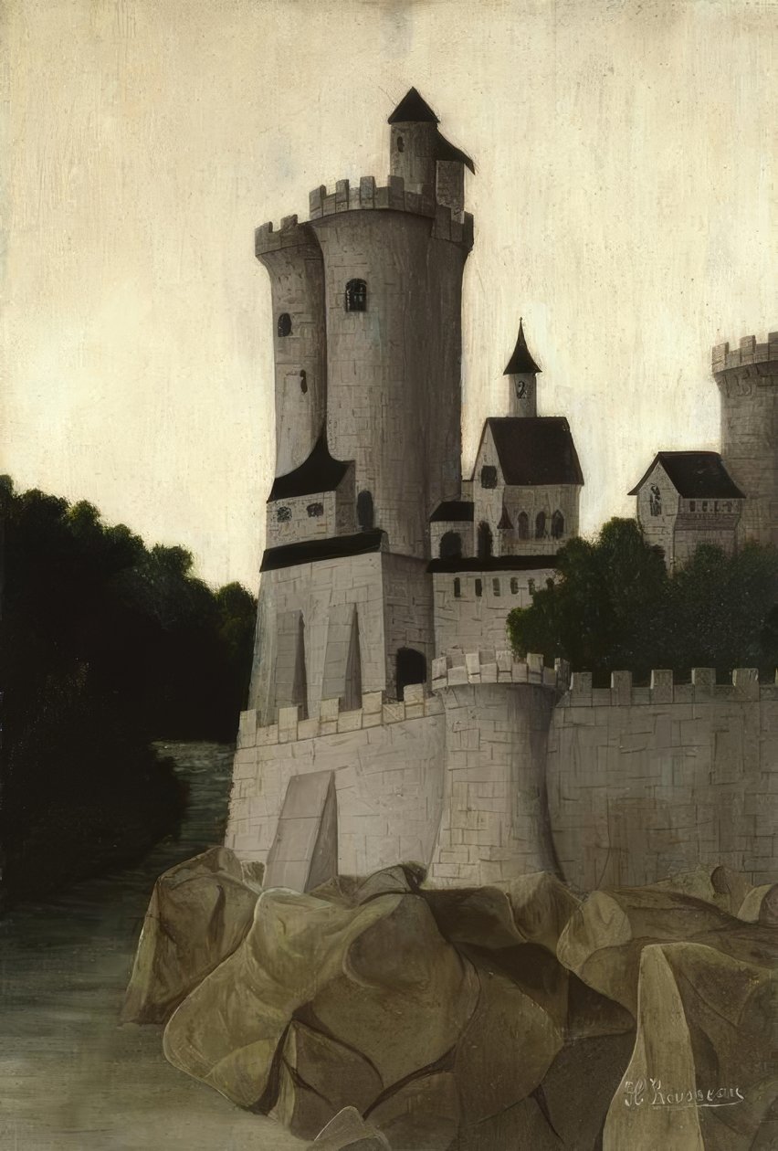 Uma Cidadela de Henri Rousseau