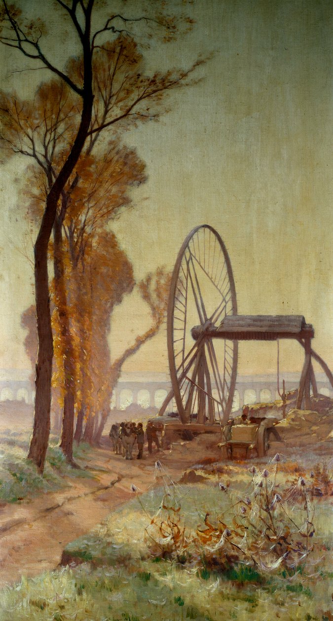 Carreiras antigas no Arcueil Peinture d