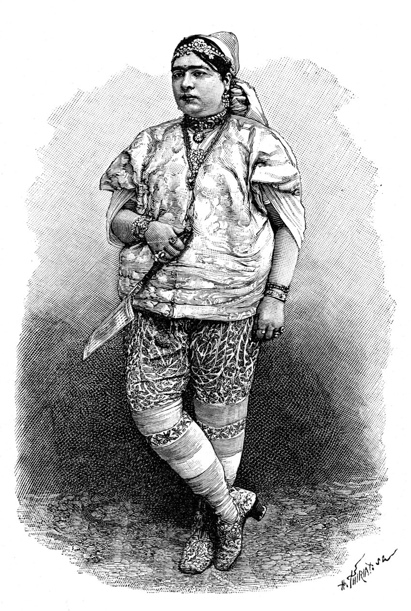 Judia tunisina, c1890 de Henri Thiriat