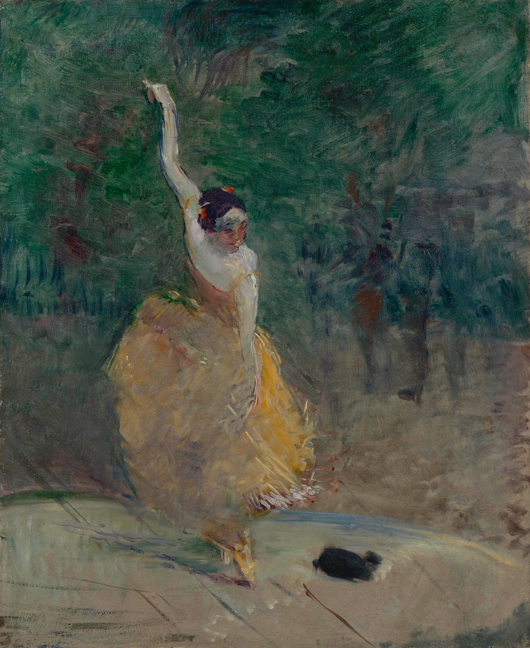 Dançarina Espanhola, 1883-1885. de Henri Toulouse Lautrec de