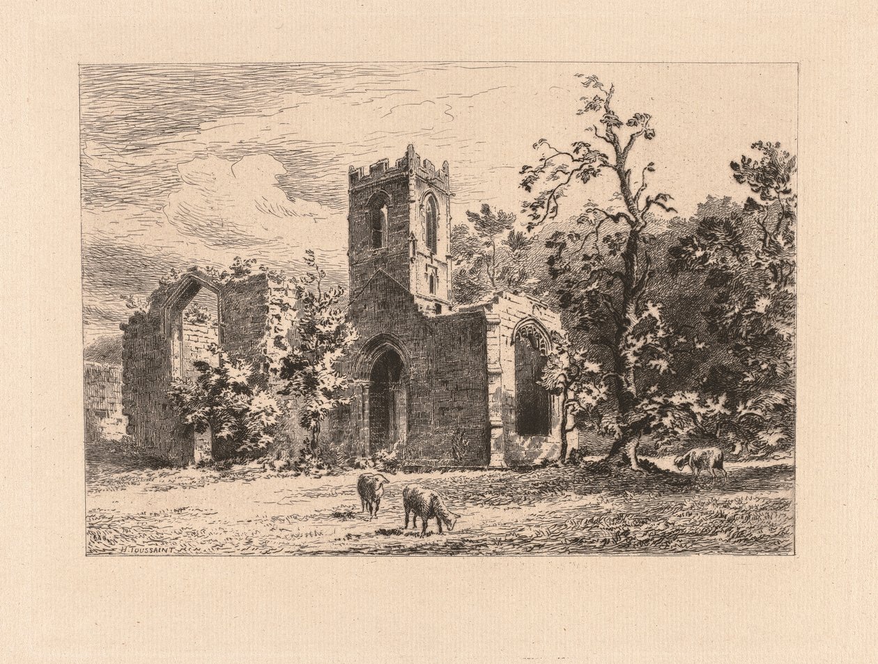 Abadia de Mount-Grace de Henri Toussaint