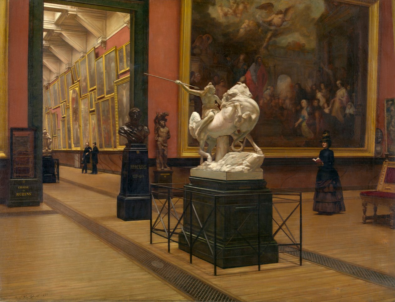O Interior do Museu Antigo de Henri Van Dyck