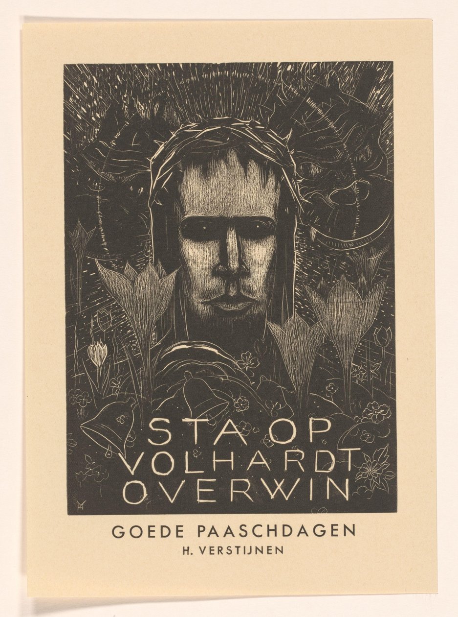Cartão de Páscoa de Henri Verstijnen de Henri Verstijnen
