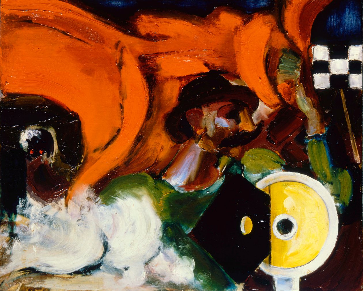 Signal, 1915. de Henri Victor Gabriel Le Fauconnier