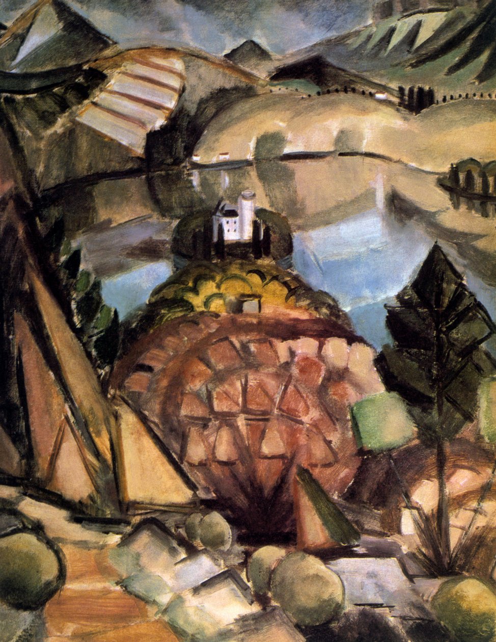O lago, 1911 de Henri Victor Gabriel Le Fauconnier