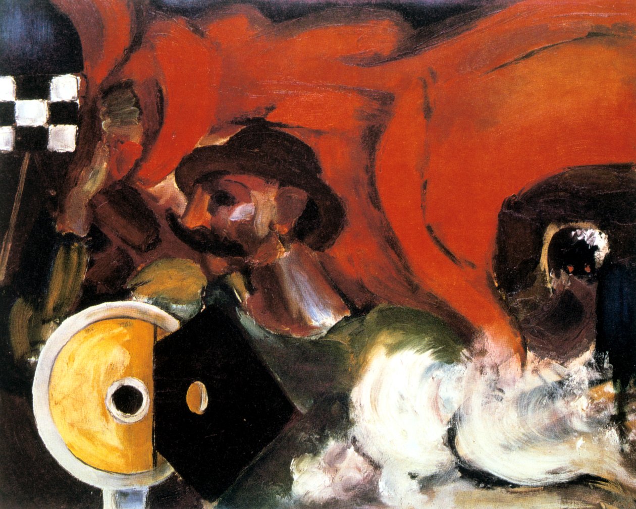 O Sinal, 1915 de Henri Victor Gabriel Le Fauconnier