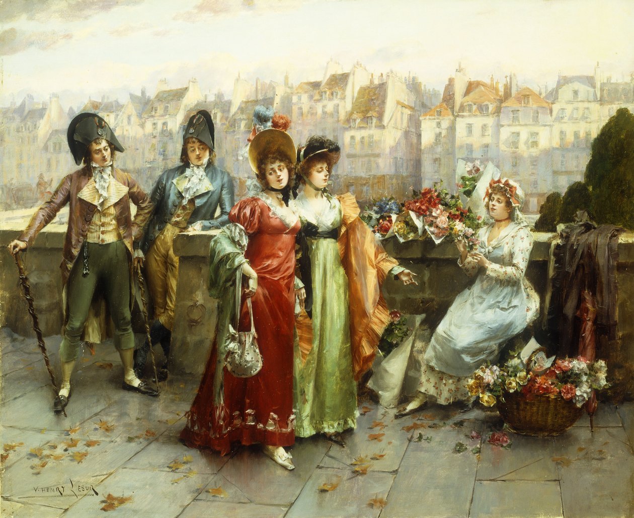 Flerte de Henri Victor Lesur