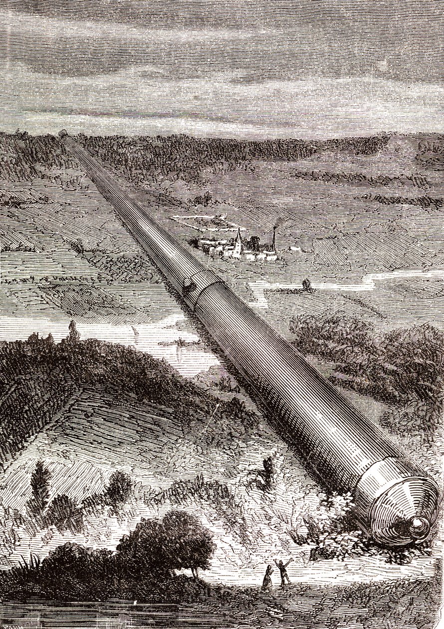 A arma espacial gigante de J.T. Maston de Henri de Montaut