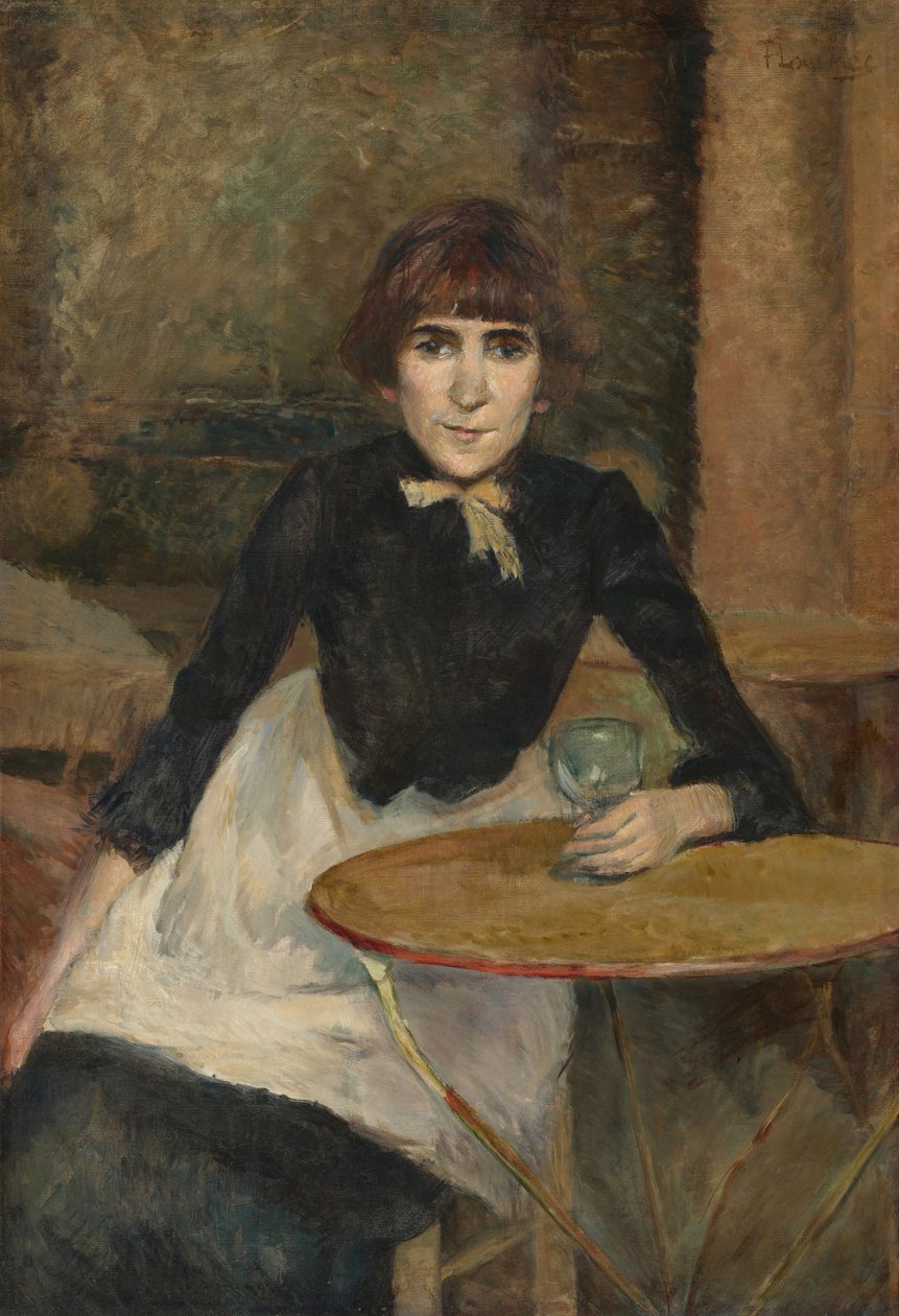 Na Bastilha (Jeanne Wenz) de Henri de Toulouse-Lautrec