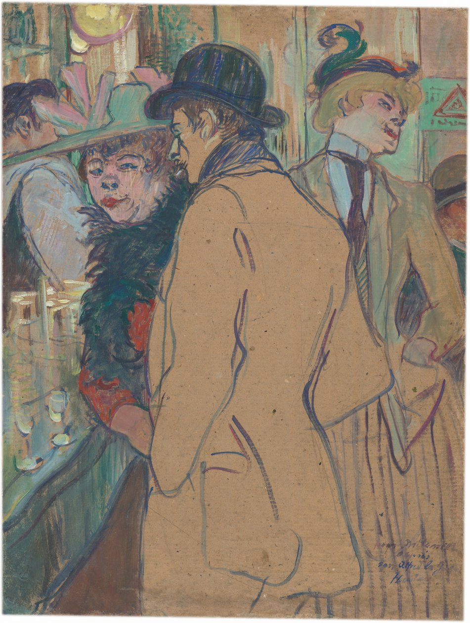 Alfred la Guigne de Henri de Toulouse-Lautrec
