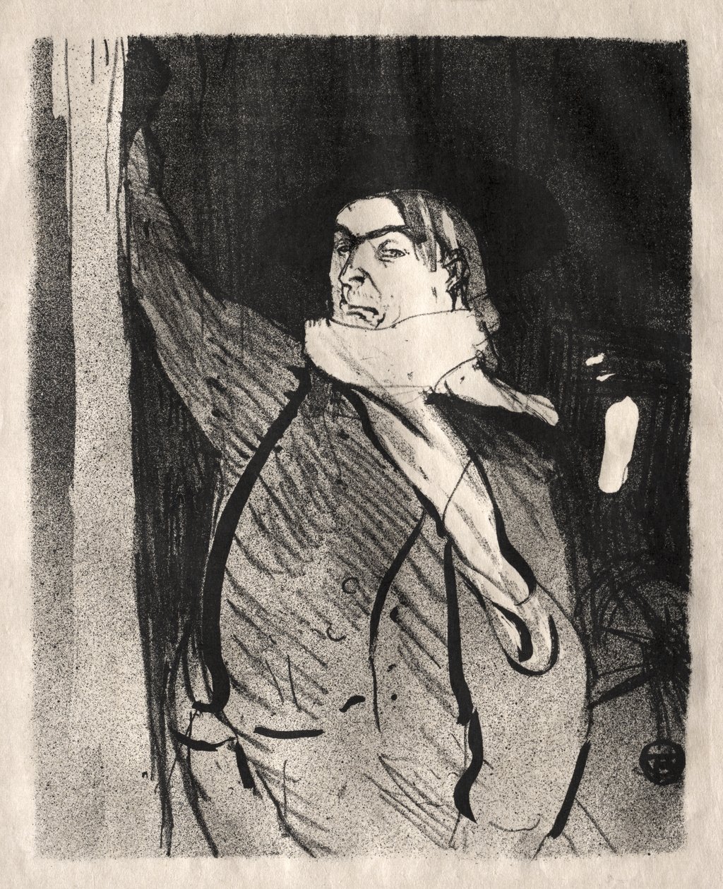 Aristide Bruant de Henri de Toulouse-Lautrec
