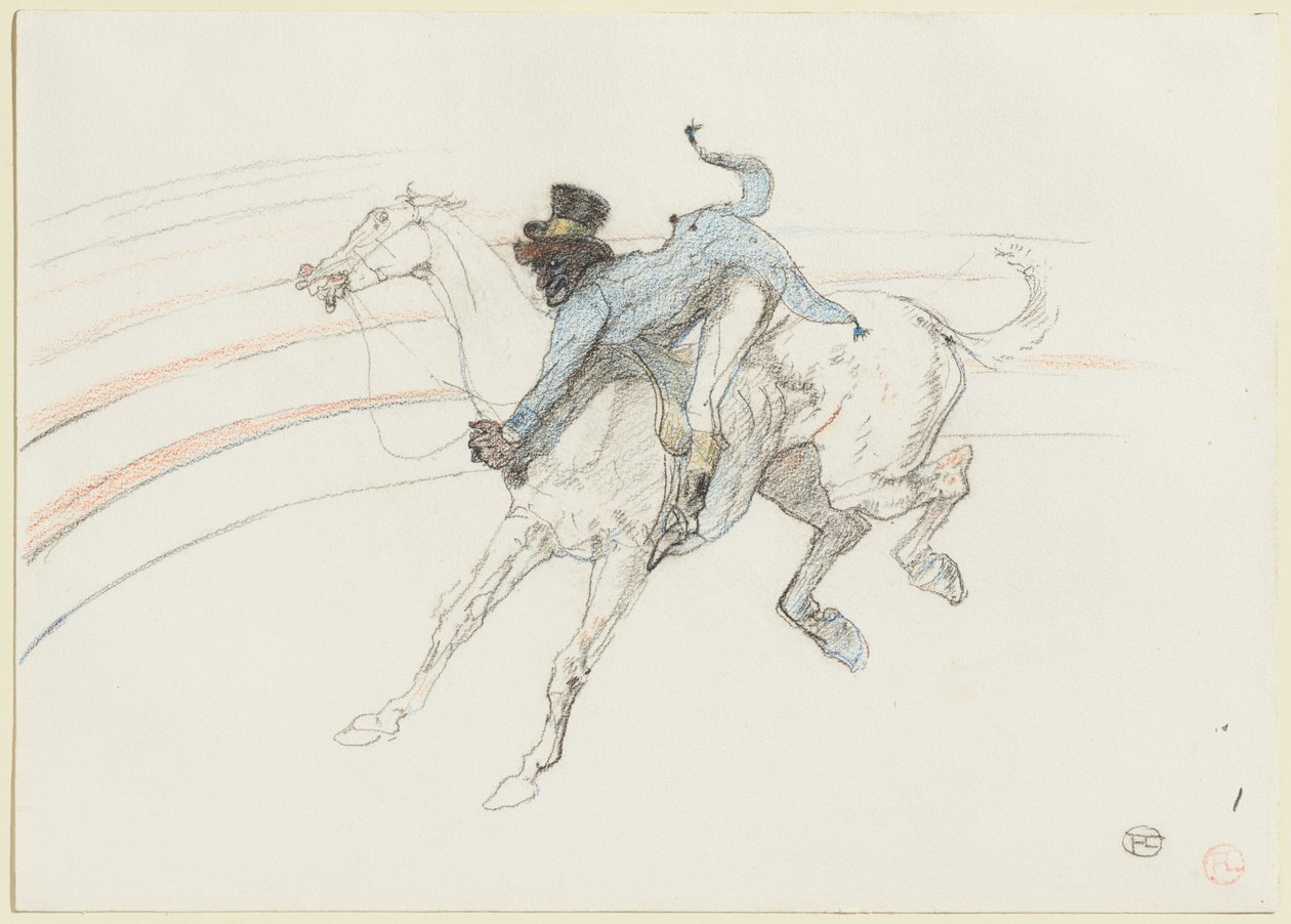 No circo: «Chocolat» de Henri de Toulouse-Lautrec