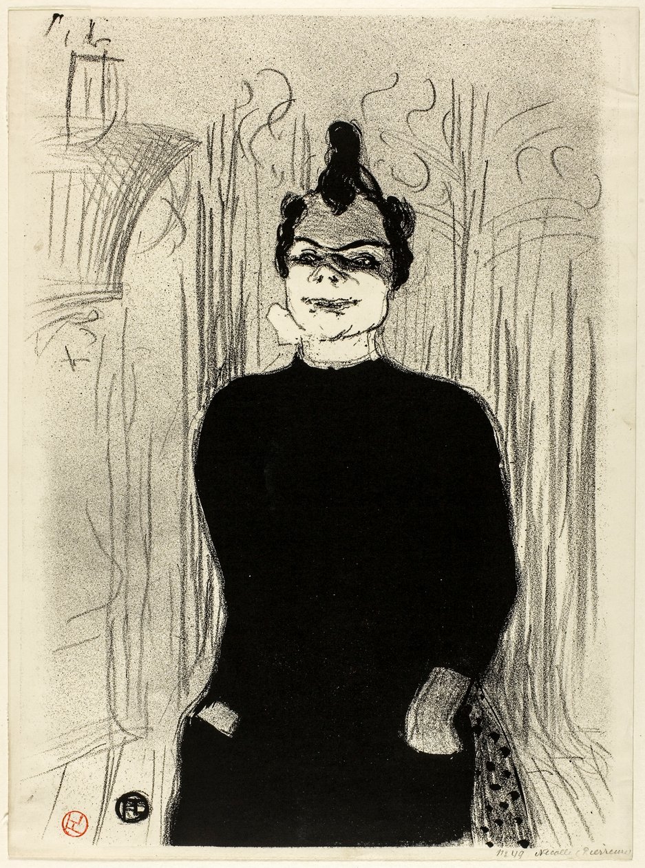 Na Gaieté Rochechouart: Nicolle de Henri de Toulouse-Lautrec
